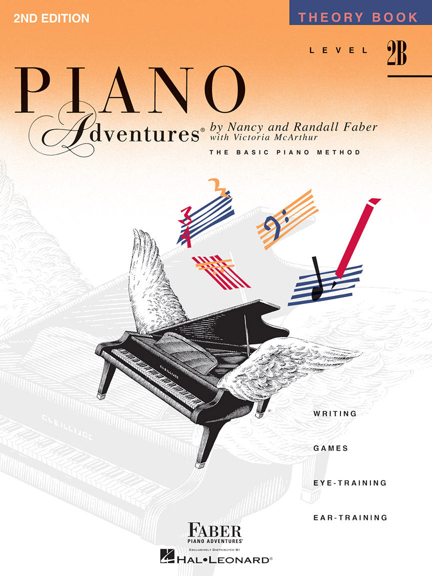 Piano Adventures- Theory Book Level 2B