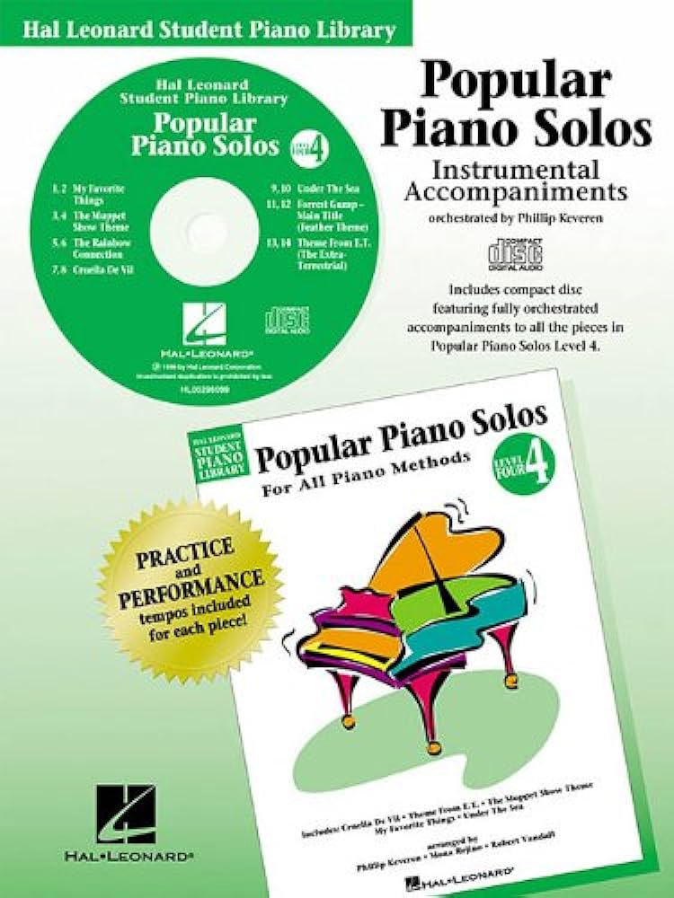 Popular Piano Solos Level 4 Hal Leonard