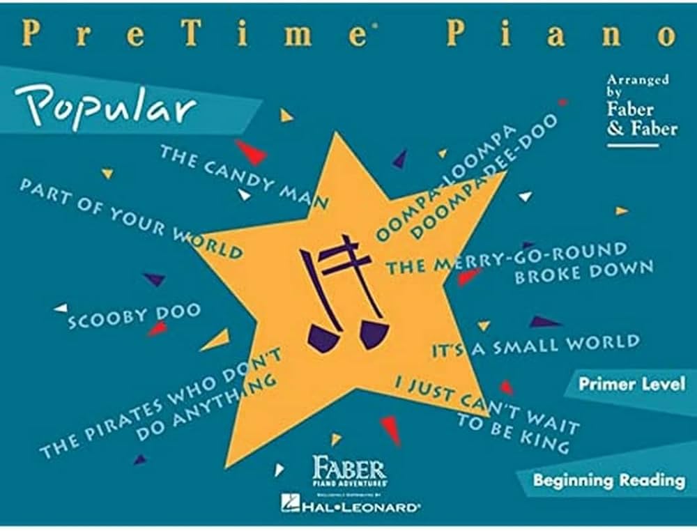 Pre Time Piano Popular Primer Level