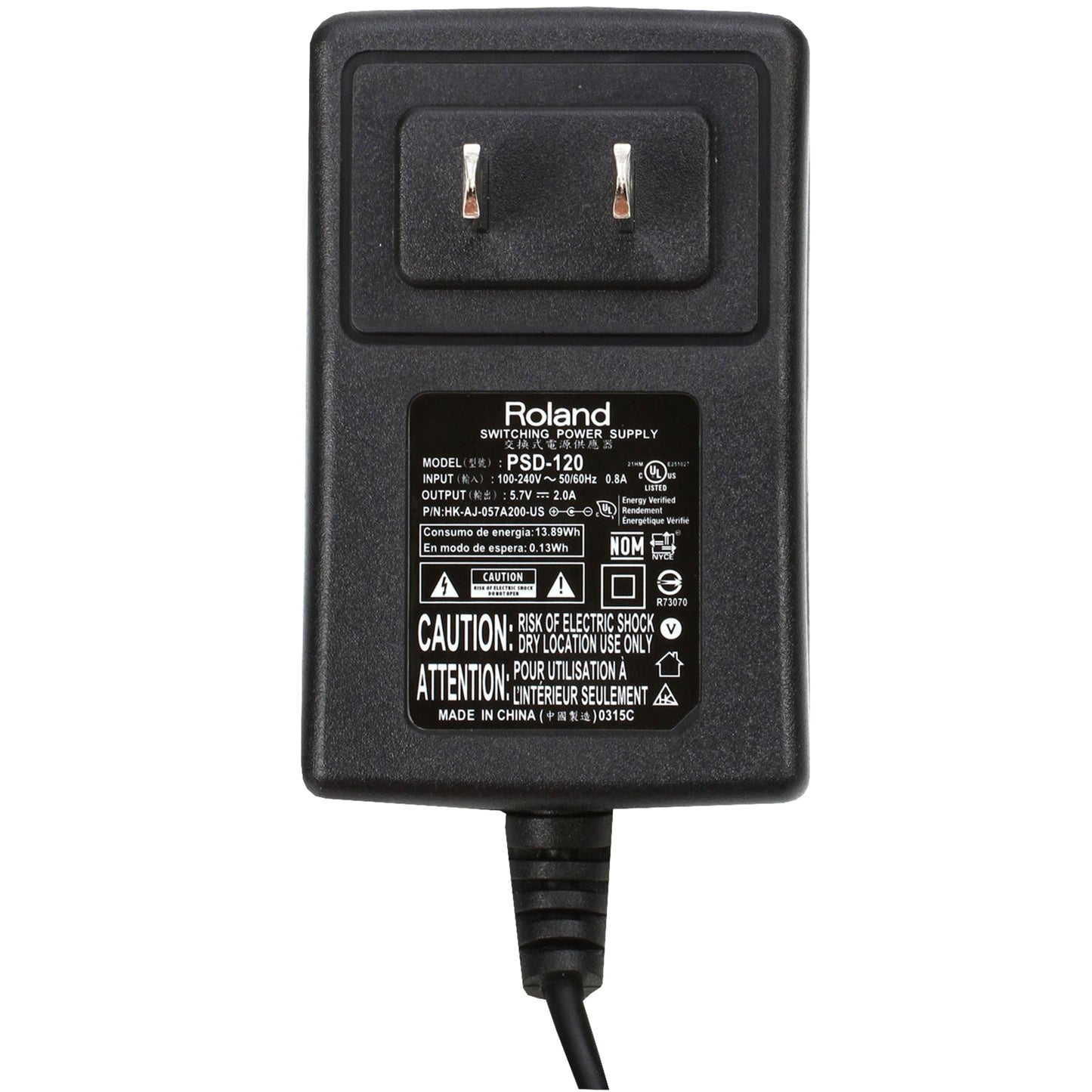 Roland PSB-120 AC Adaptor