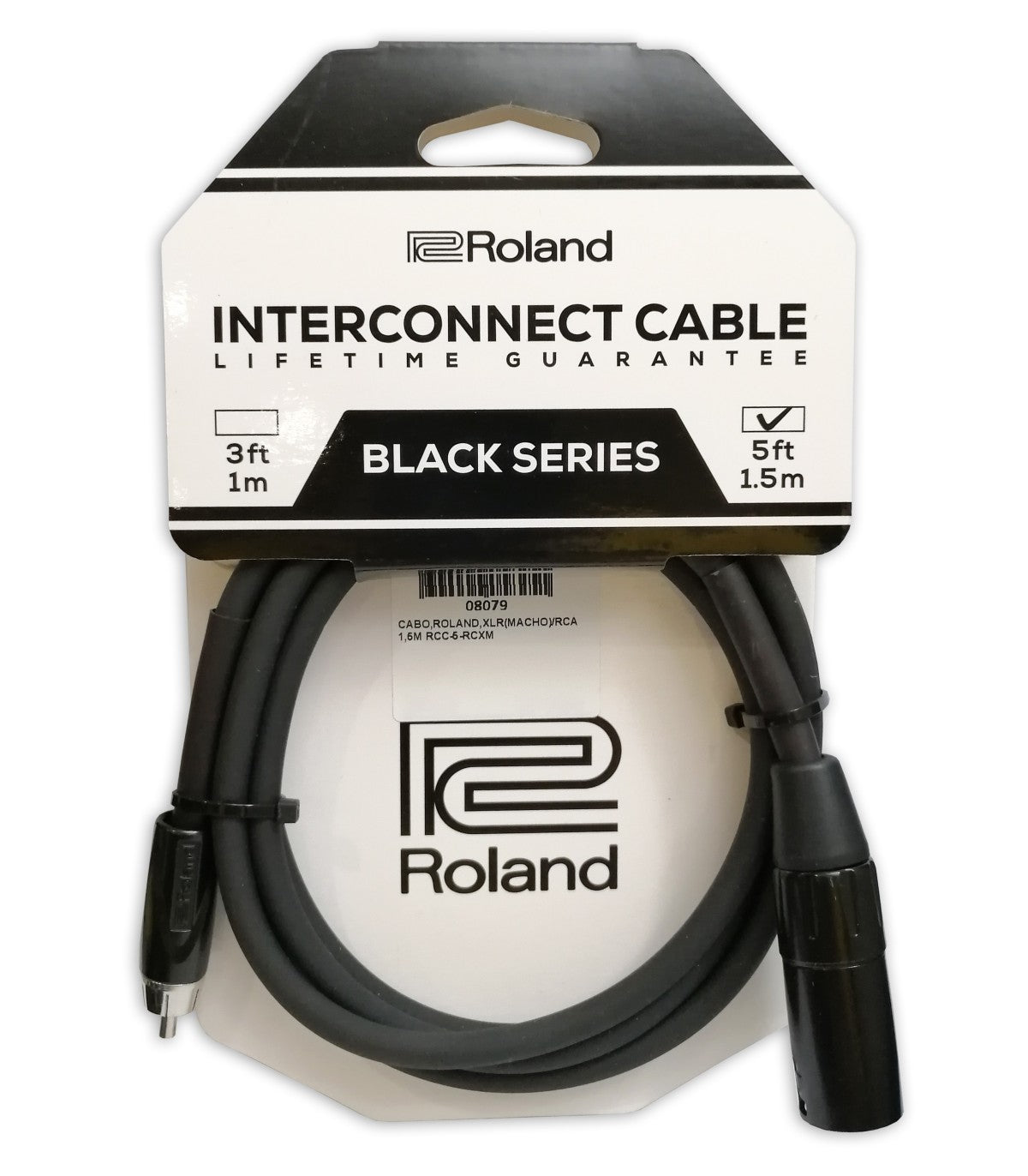 Roland Interconnect Cable 5ft/1.5m (F)