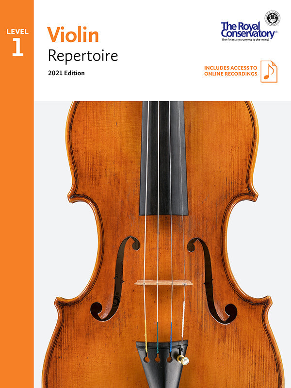 RCM Violin Repertoire 2021 Edition Level 1