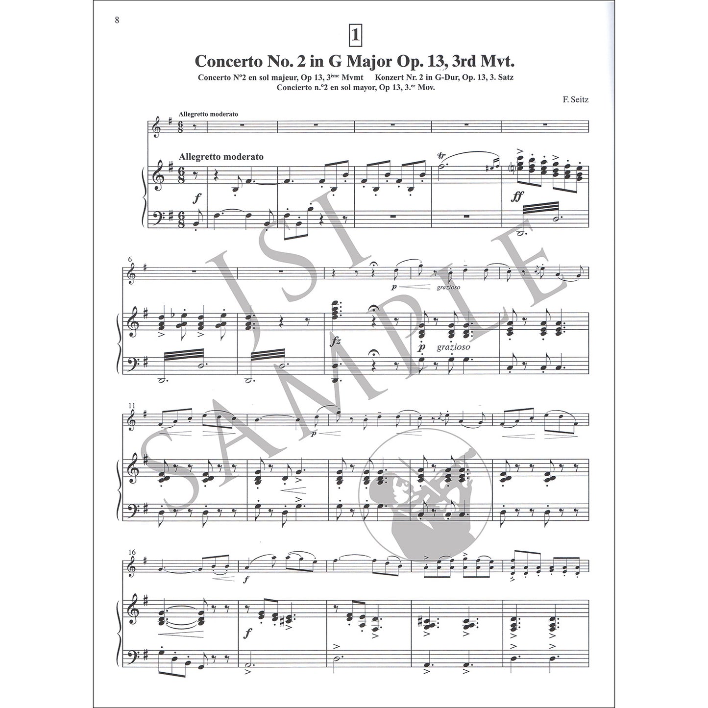 Suzuki Book 4 - Piano Accompaniment