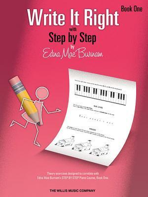 Step by Step Write it Right Book 1