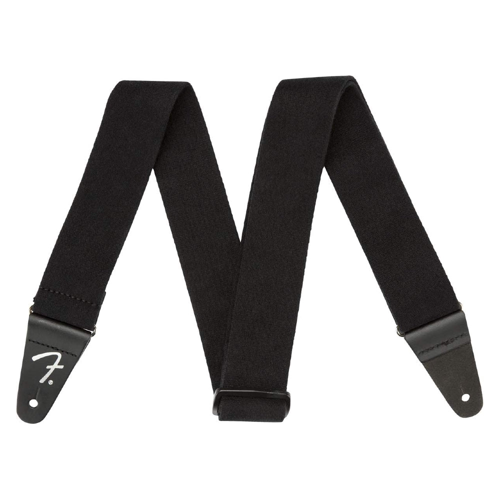 black guitar strap
