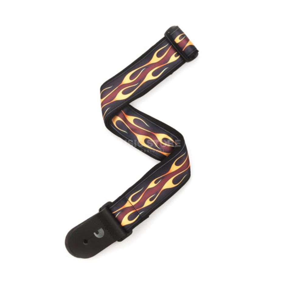 D'Addario Flame Guitar Strap 50F09