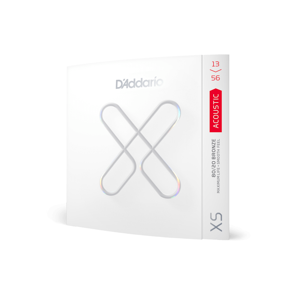 D'Addario XS Acoustic Guitar Strings 80/20 Medium