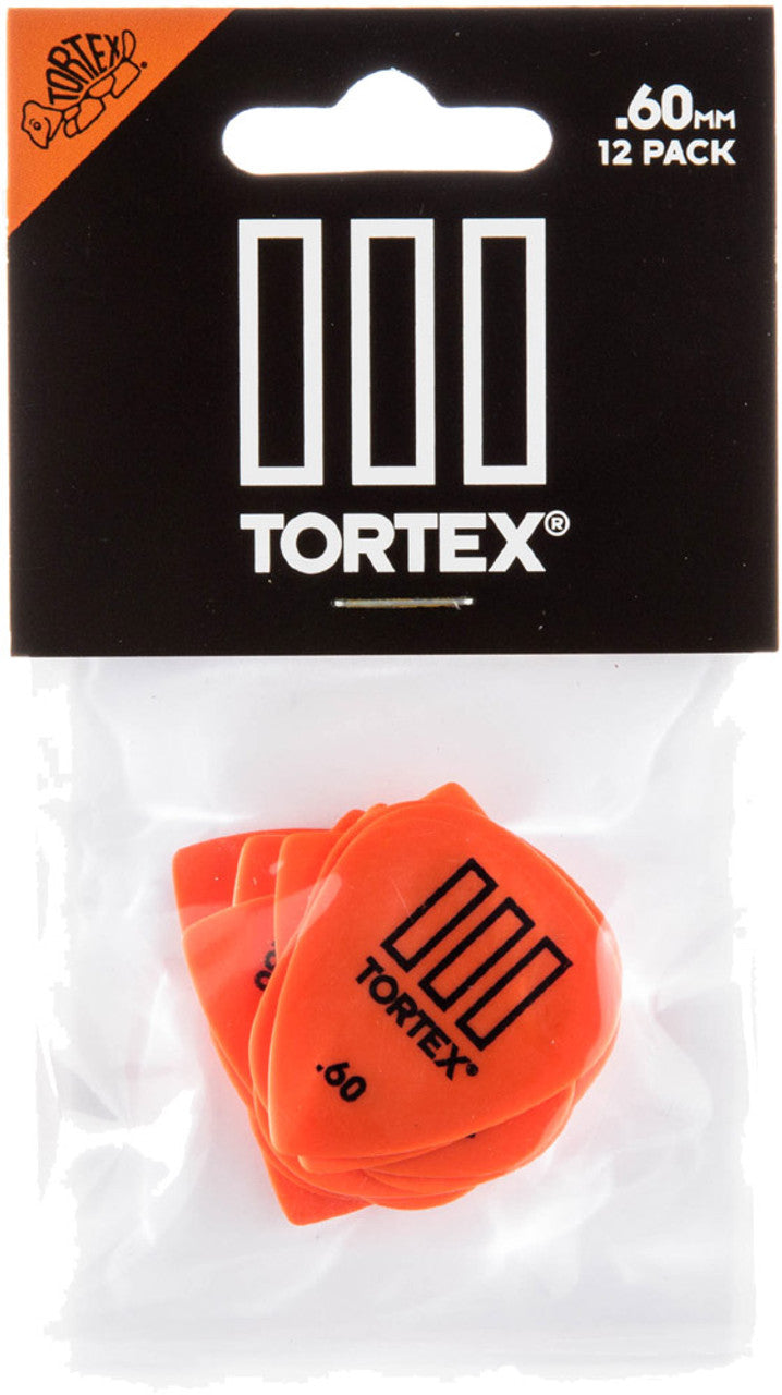 Tortex .60 mm Guitar Picks 12 Pk