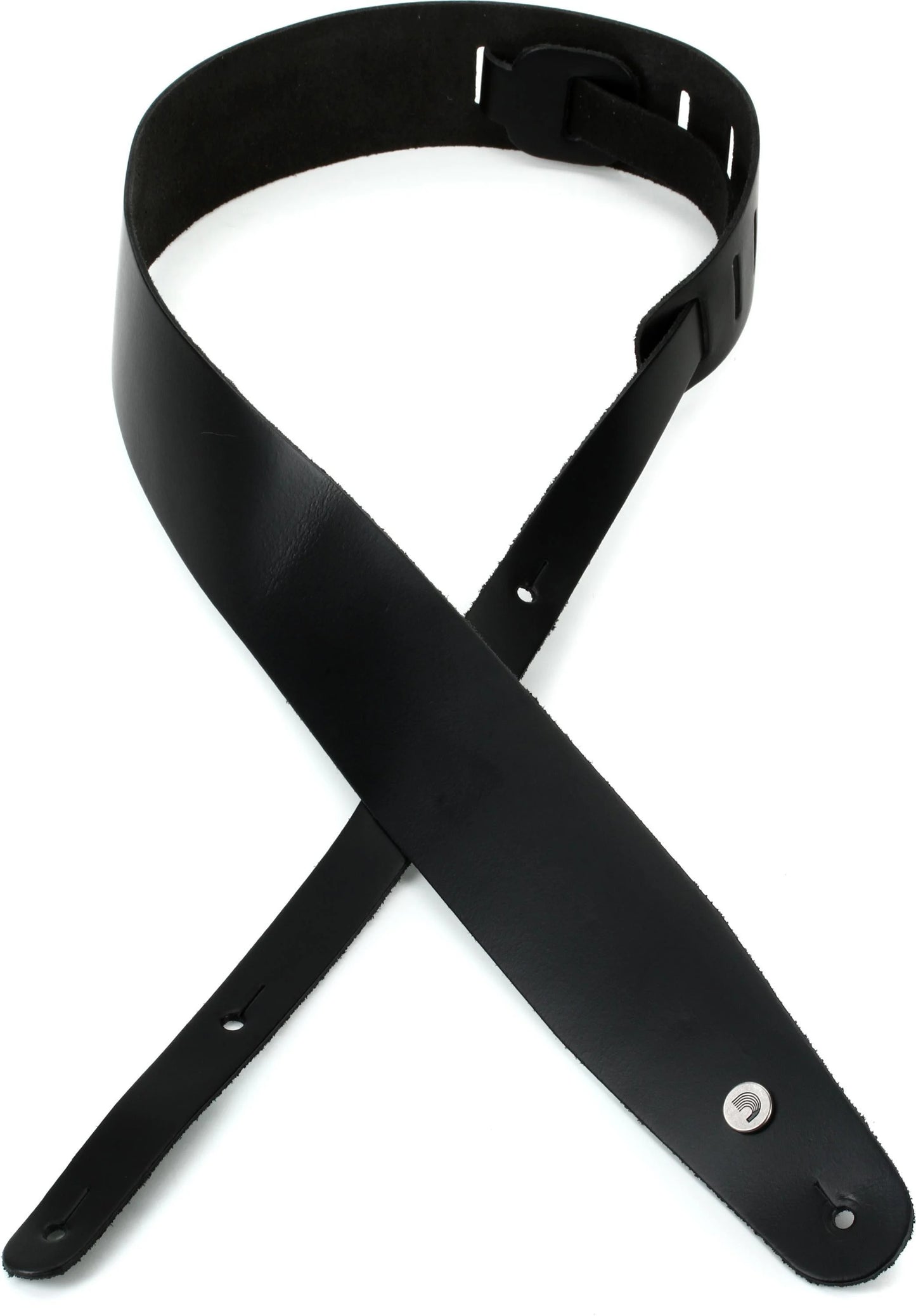 2.5 dx black guitar strap