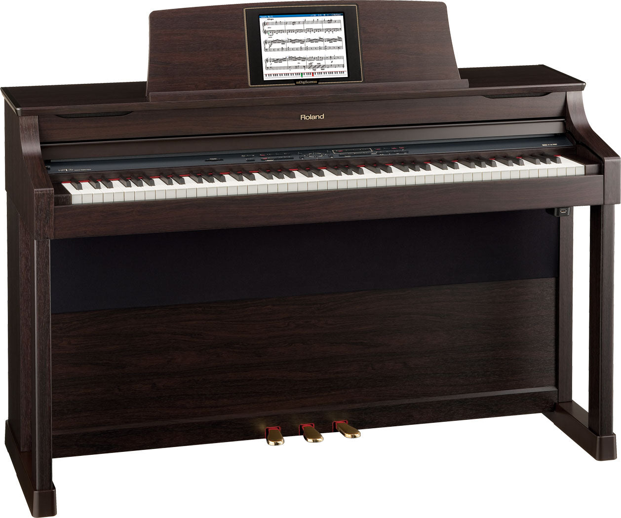 Roland Hpi-6F-RW piano w/ bench