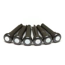 TUSQ Bridge Pin 24mm Black PP-2044-00