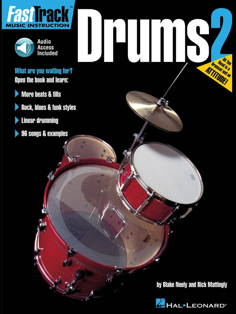 Hal Leonard FastTrack Drums Method 2