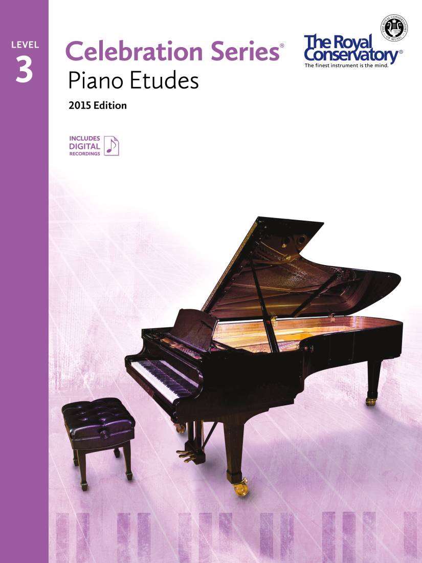 RCM Celebration Series Piano Etudes Level 3 - 2015 Edition