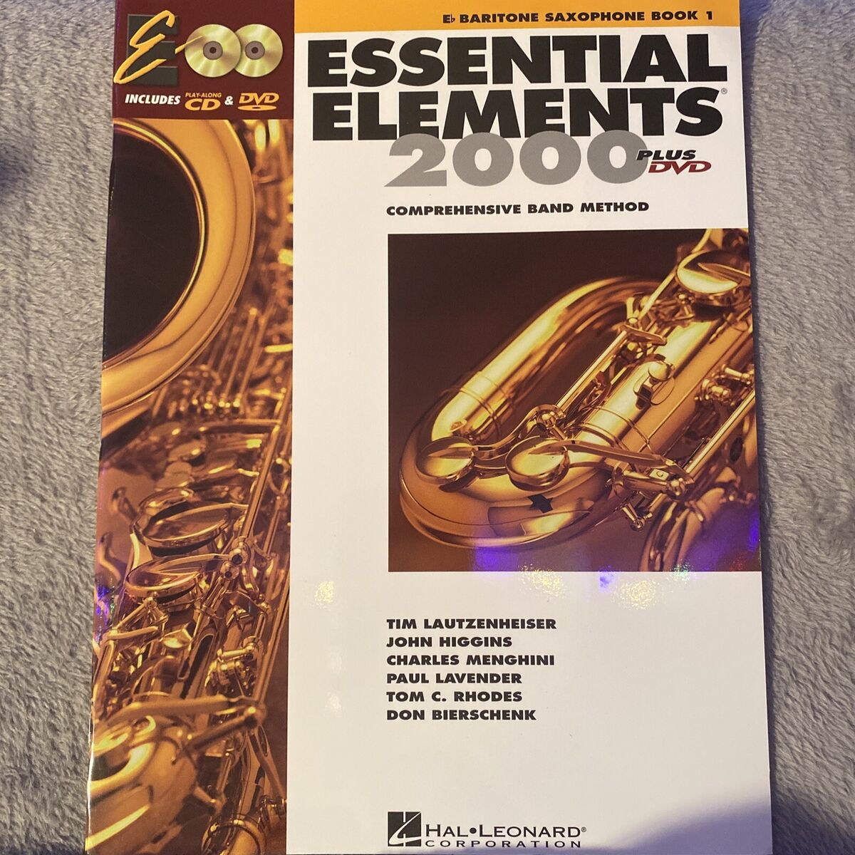 Essential Elements 2000 Eb Baritone Saxophone Book 1