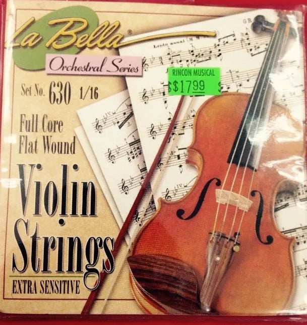 La bella violin extra sensitive 1/2