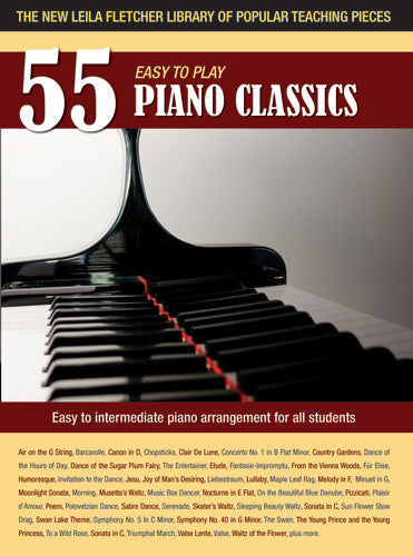 55 easy  to play piano classics Leila Fletcher