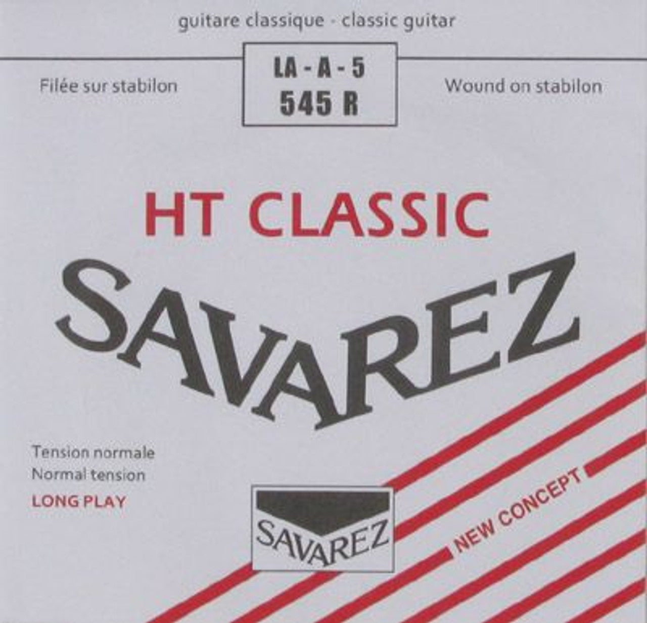 Savarez single classical string LA-A 5