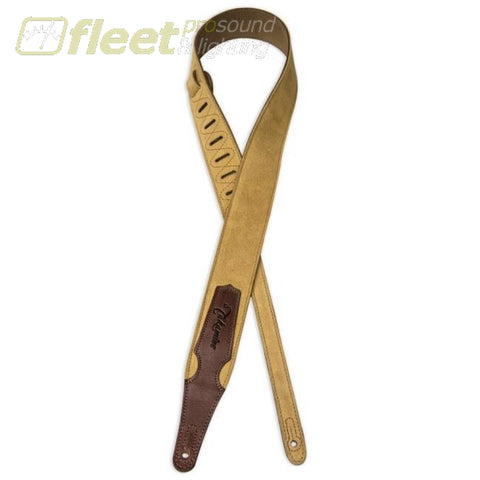 Takamine Guitar Strap Tan Suede TKS217