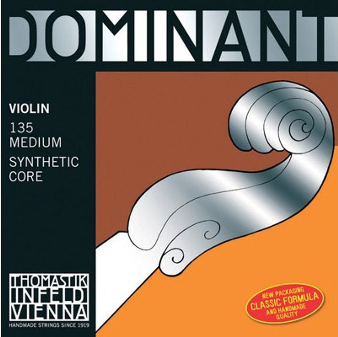 Dominant Violin Strings 135 Medium Synthetic Core 4/4