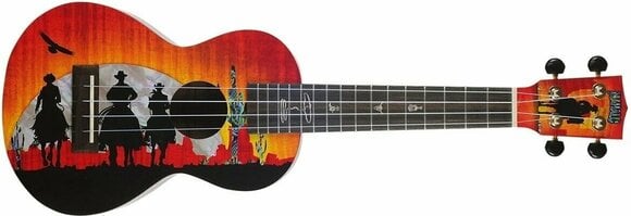 Mahalo Wild West Ukelele with Bag