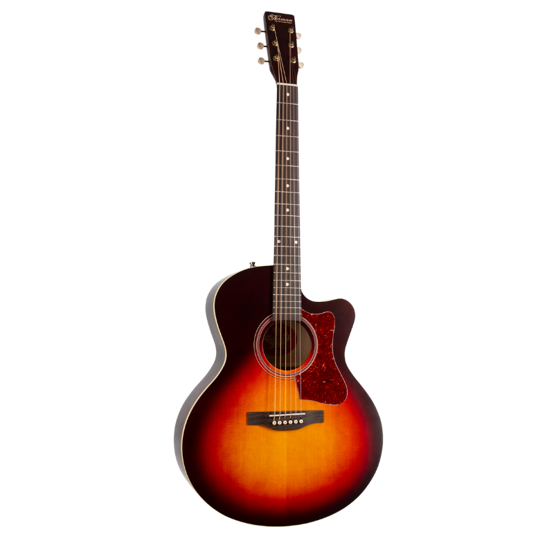 Norman Guitar B18 CW MS Cherry Burst w bag