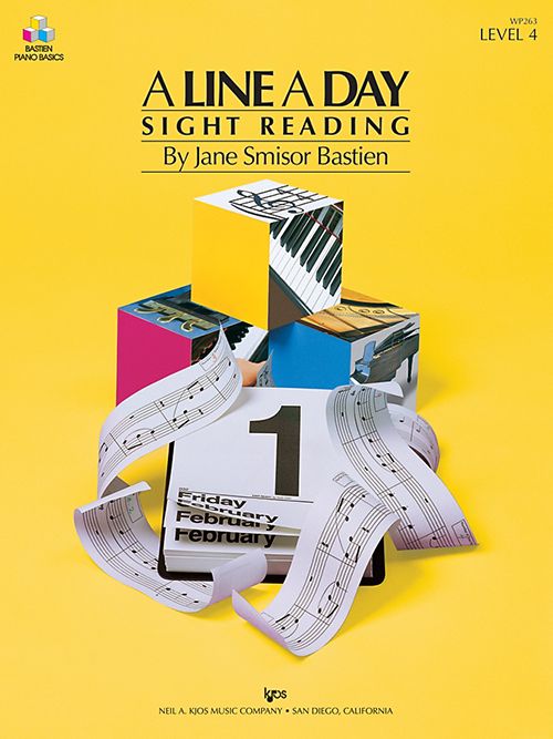 A Line a Day Sight Reading - Level 4