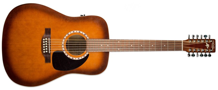 A&L 12 Cedar Antique Burst QI guitar