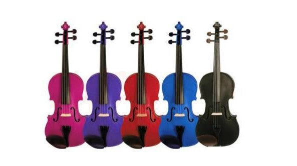 Stentor Harlequin Coloured Violin Outifit