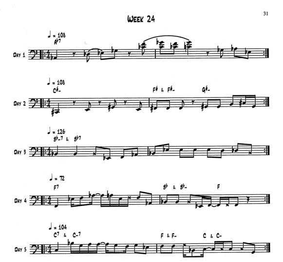 Carl Fisher Daily Grooves for Bass