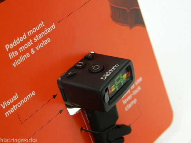 D'Addario Planet Waves NS Micro Violin Tuner