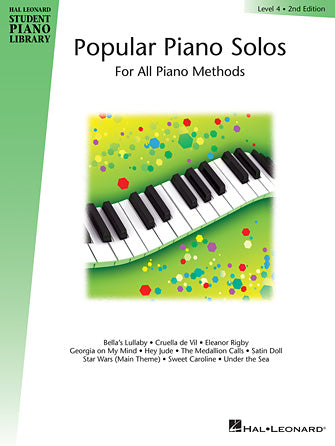 HL Popular Piano Solos Level 4  (With CD)