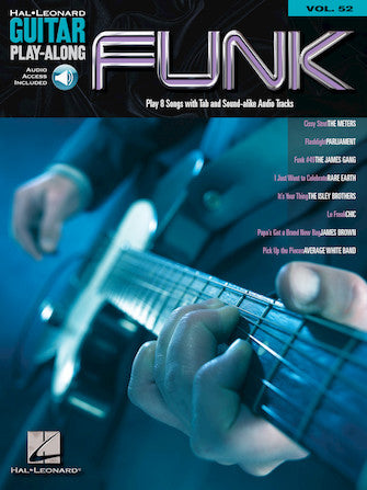 Hal Leonard -  Funk Guitar Play-Along Volume 52