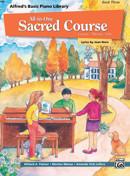 Alfreds Basic Piano Library All-In-One Sacred Course Book Three