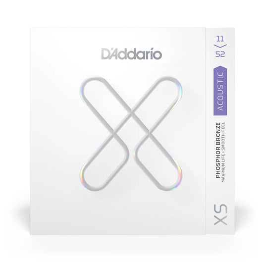 D'Addario Acoustic Guitar Strings Light    11/52   XSAPB1152