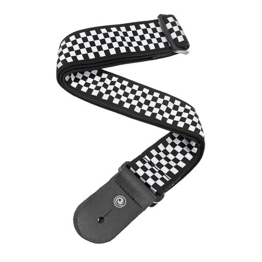 50 MM plnt guitar strap-Checkmate