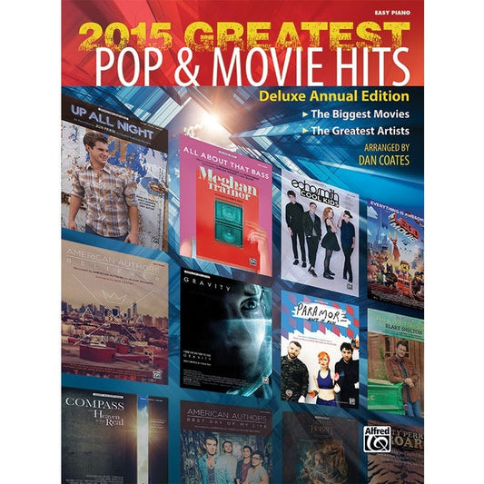 Easy  piano 2015 greatest pop & movie hits