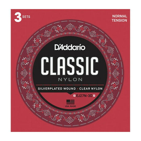 D'Addario EJ27N Student CLR/Silver Norm