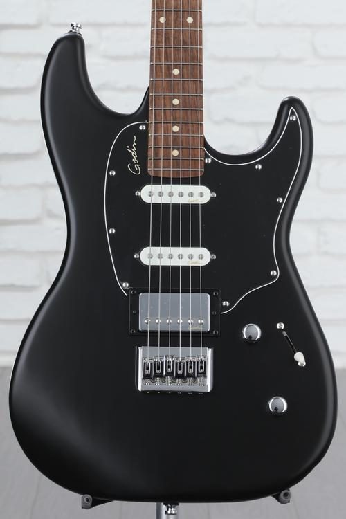 Godin Session HT Matte Black Elec Guitar
