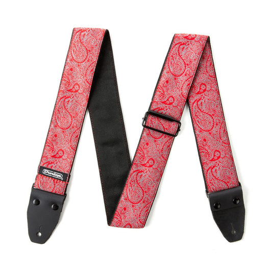 D'Addario Red Hexagon Strap