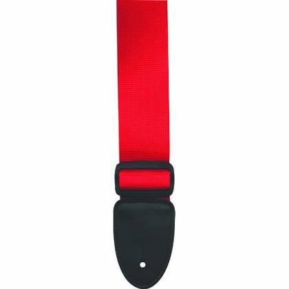 Profile 2" Red Nylon Guitar Strap