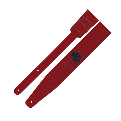 Profile Leather Canada strap red