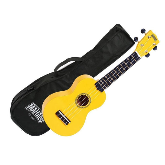 Mahalo Soprano Ukulele w/bag Yellow