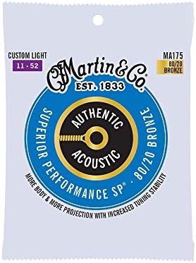 Martin Accoustic Custom Light 80/20 Bronze MA175