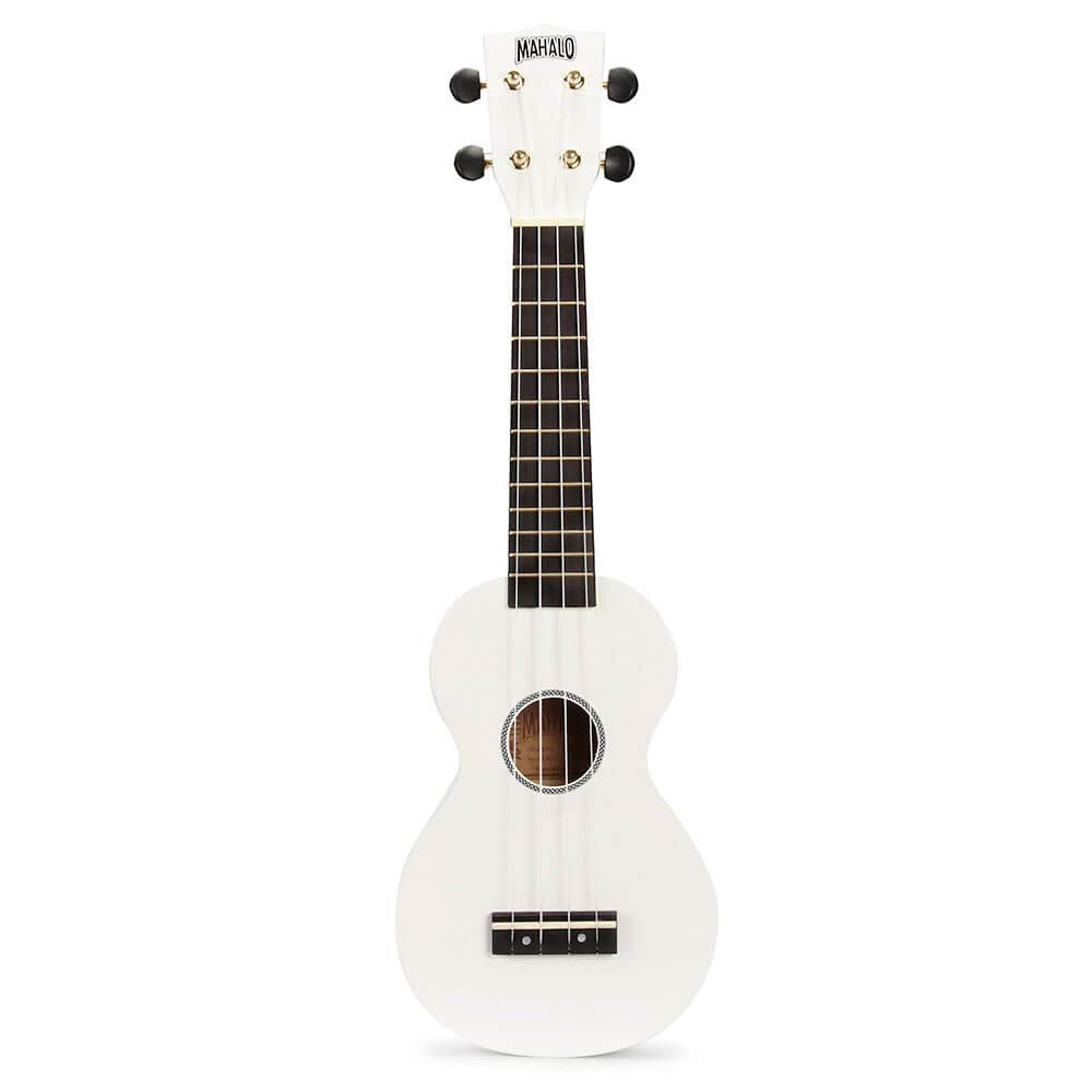 Mahalo Ukulele Soprano White MR1wt