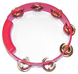 Rhythm Tech 8" Tambourine Red