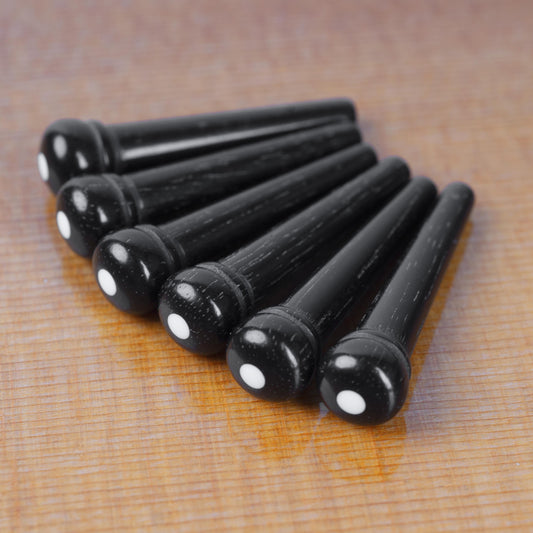 Ebony  Bridge Pins