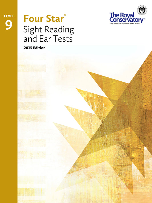 RCM- Four Star Sight Reading & Ear Tests Level 9 - 2015 Edition