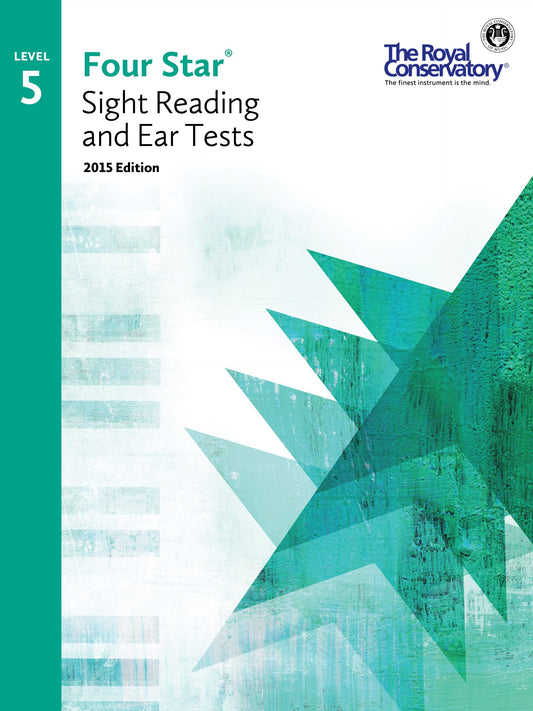 RCM Four Star Sight Reading & Ear Tests Level 5  - 2015 Edition