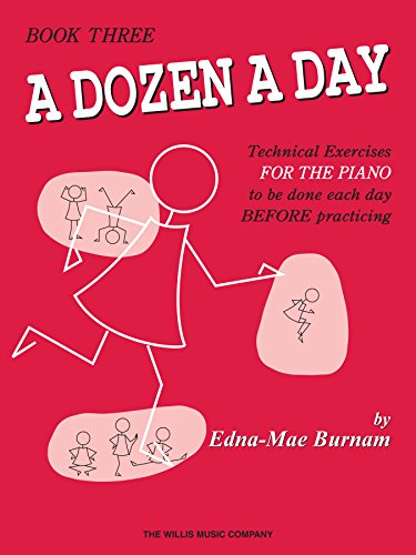 A Dozen a Day  For The Piano - Book Three