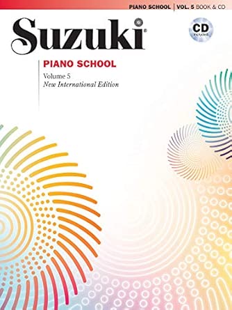 Suzuki Piano School Volume 5 New International Edition